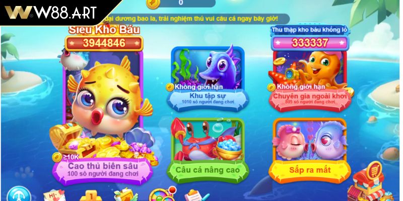 Bắn Cá Techplay W88 Thiên Đường Giải Trí Cho Game Thủ Đam Mê 3 Bắn cá Zagoo thử thách kỹ năng bắn cá đỉnh cao