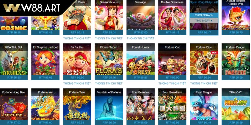 Nổ Hũ JDB W88 Cơn Sốt Quay Thưởng Trực Tuyến Năm 2025 3 Nổ hũ JDB W88 chủ đề phong phú lựa chọn đa dạng